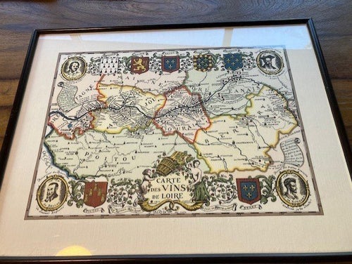 Carte des Vins de Loire