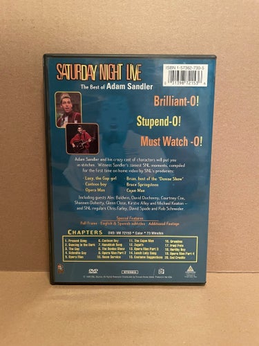 SATURDAY NIGHT LIVE - THE BEST OF ADAM SANDLER / DVD