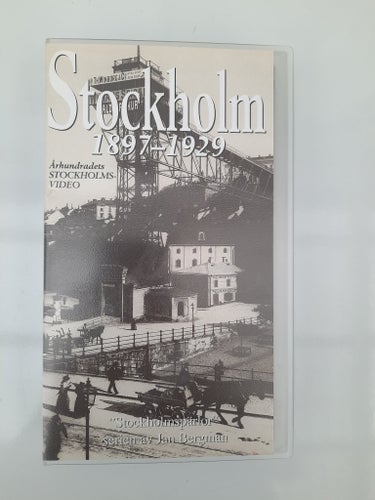 Århundradets Stockholmsvideo del 1 Stockholm 1897-1929 VHS