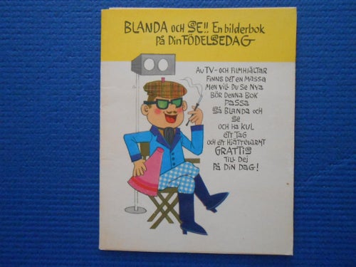 En bilderbok på din födelsedag