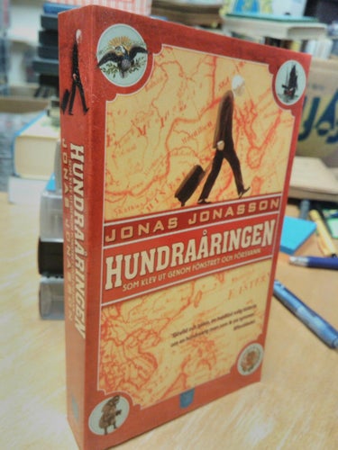 hundraåringen som klev ut genom fönstret och försvann. bok, Very Fine plus