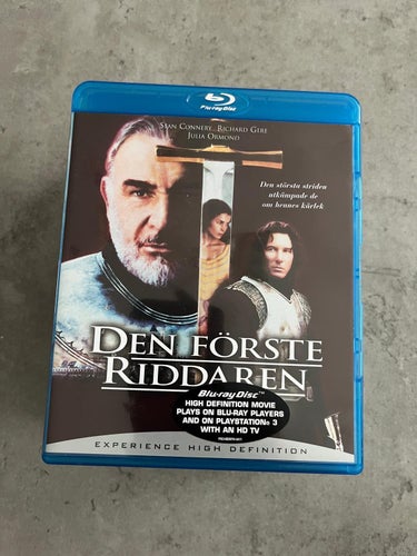 Blu-Ray: Den förste riddaren - Toppskick (Sean Connery, Richard Gere)