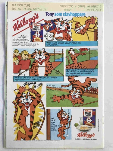 Kalle Anka - 1985:35 VG-FN med gnuggisar