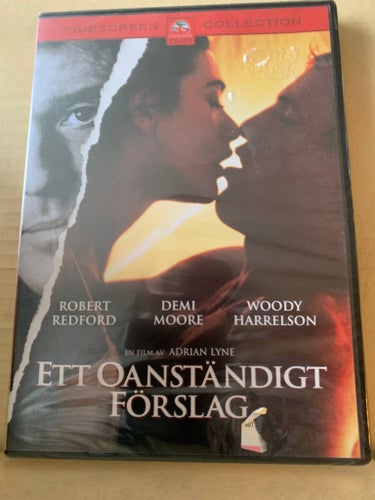 Ett oanständigt förslag, Dvd