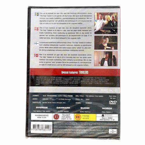 The Whole Ten Yards (Hela paketet 2) - Inplastad DVD - Bruce Willis & Matthew Pe