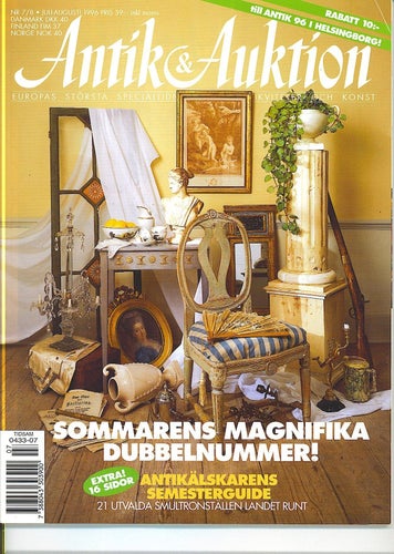Antik & Auktion 7-8/1996 - Anna-Lisa Thomson, Iittala m m