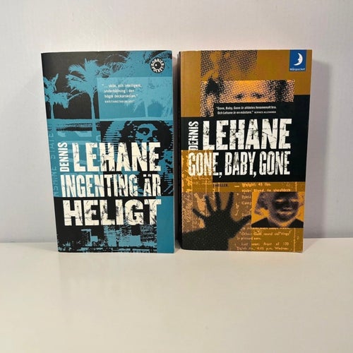 Dennis Lehane x 4 - Del 3-6 - Ingenting är heligt, Gone, Baby, Gone, Svart nåd