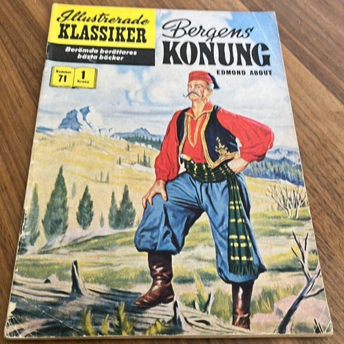 Illustrerade Klassiker Nr 71 Bergens Konung