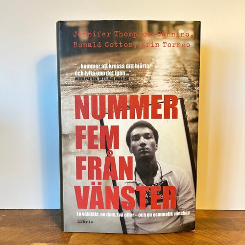 Nummer fem från vänster - Jennifer Thompson-Cannino - 2012 - Inbunden