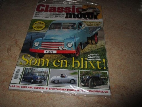 CLASSIC MOTOR NR 11 2018 VOLVO 142 GL 1972 , AMC GREMLIN X 1974 ,M.M