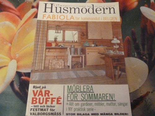 HUSMODERN, NR 17 - 1961, TIDNING