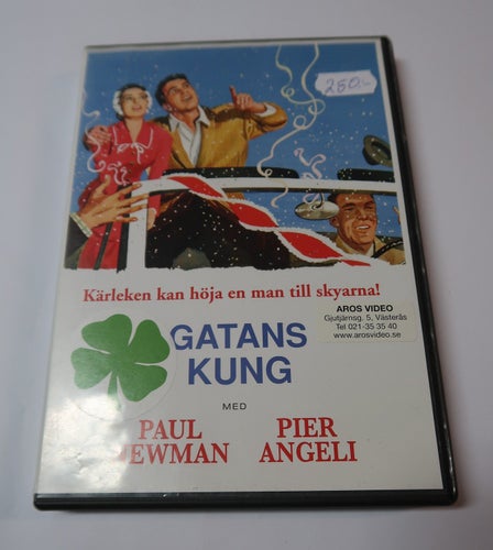 Gatans Kung (1956) DVD (OBS! Tusch på skivans ovansida)
