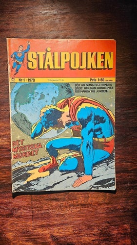 Stålpojken Nr 1 1970 första numret!