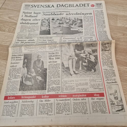 Svenska Dagbladet 13 juni 1977