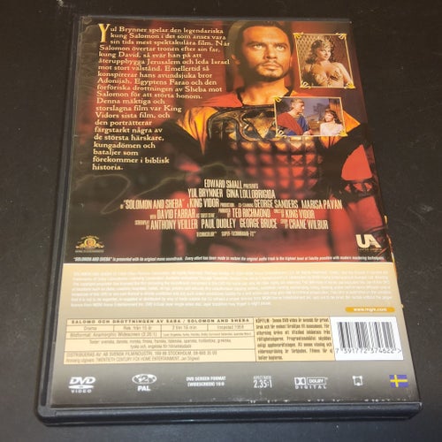 Salomo & Drottningen av Saba - DVD