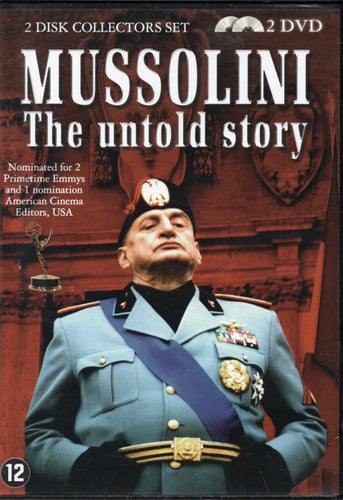 Mussolini: The Untold Story , DVD 2 disc, inplastad