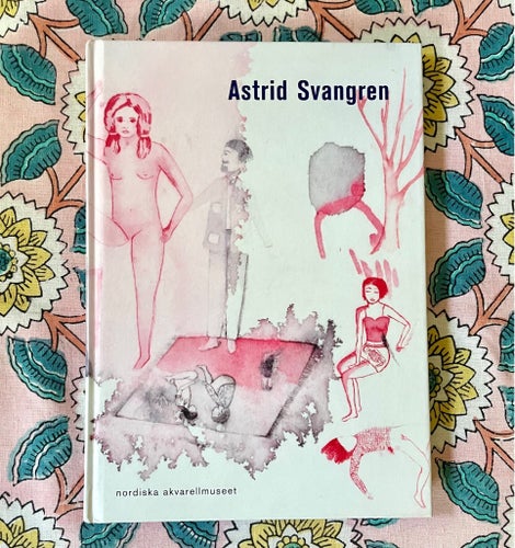 ASTRID SVANGREN NORDISKA AKVARELLMUSEET KONSTBOK KATALOG KONST BOK