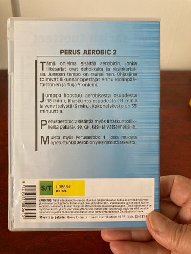 Perus Aerobic DVD på finska