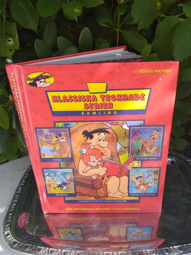 Familjen Flinta klassiska tecknade serier samling Album 1995 VIntage