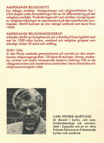 Gud i USA : en religionsgeografisk översikt