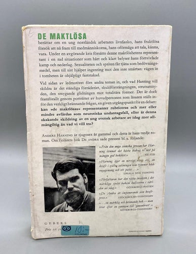 De maktlösa av  Anderz Harning (Roman.)