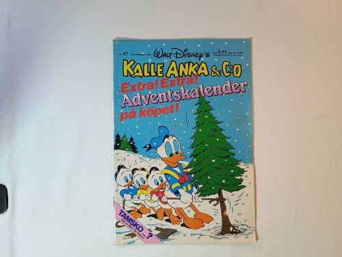 Kalle Anka & co - 1982 nr 47 - Bilaga: ADVENTSKALENDER