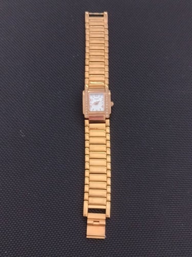 Regal, Damklocka ,R1609, Guldfärgad med Strass