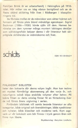 Sigrid Backman: Familjen Brinks öden : De fåvitska trollen.