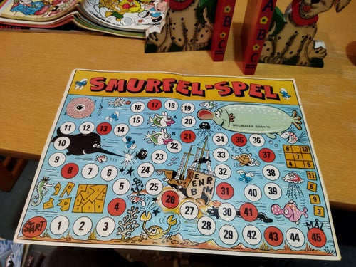 Fix & Foxi 1981 nr 18, Smurfel-spel , Very Fine plus