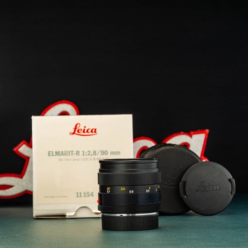 Leica Elmarit-R 90mm f/2.8 Leitz 3 kam, OLD STOCK! LATE Serial Number! RARE!!!
