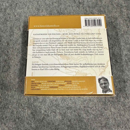 Peter From - Katastrofen vid Poltava - Ljudbok på CD