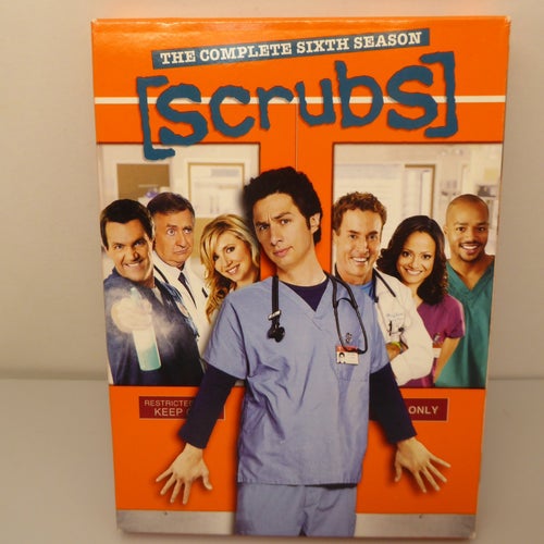 Scrubs Sixth Season, Region 1, DVD-box, Bra skick