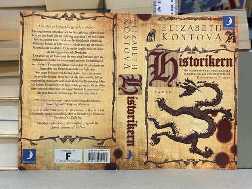 Historikern av Elizabeth Kostova. Very good plus