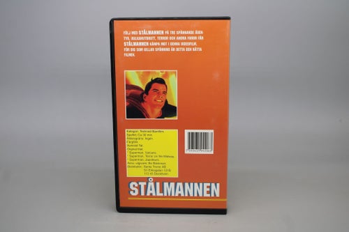 Stålmannen (Tecknad) Svenskt tal - VHS
