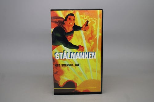 Stålmannen (Tecknad) Svenskt tal - VHS