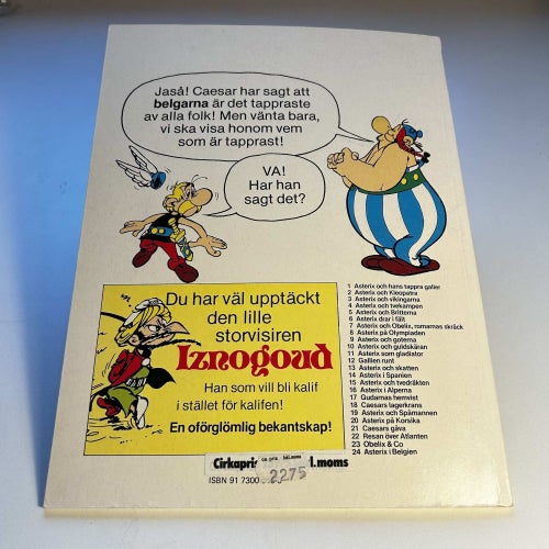 Asterix #24, 1a upplaga, samlarex! FN+