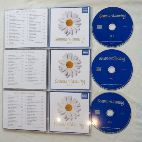Sommarstämning - 3 CD-skivor