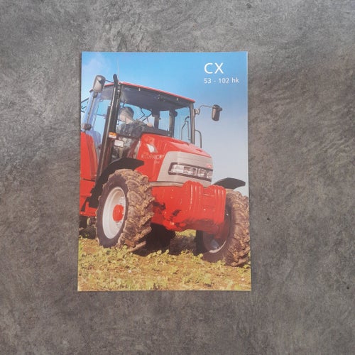 Broschyr McCormick Traktor CX 53-102 hk