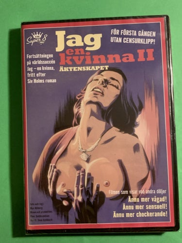 JAG, EN KVINNA 2 - Äktenskapet (1968) NY inplastad DVD, (I, a Woman) Mac Ahlberg