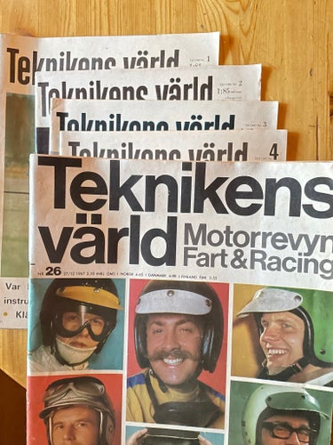 Gamla nummer av Teknikens värld