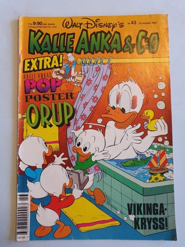 Kalle Anka & Co nr 43 från 1989