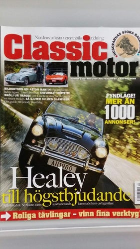 Classic Motor nr 1 2014: Aston Martin DB2, Austin-Healey 3000, Corvette C3 1976
