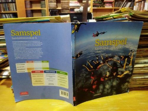 Samspel Samhällskunskap A - Johan Eriksson. bok. Very Fine. BM