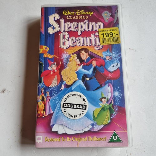 Sleeping Beauty Disney Classics VHS film
