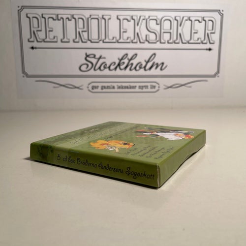 Ljudbok på CD - HC Andersen Sagoskatt. 5 disc. John Blund Prinsessan på Ärten