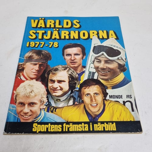 Världsstjärnorna 1977-1978 tidning sport