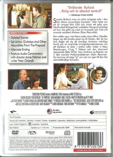 The proposal - Sandra Bullock/Ryan Reynolds