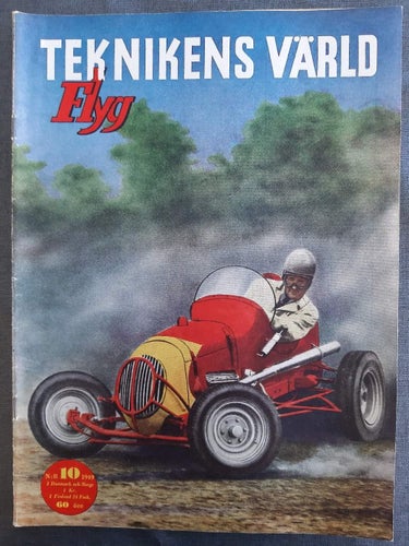 Teknikens Värld nr 10 1949: Teknik, flyg, motor, hobby