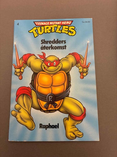 Teenage Mutant Hero Turtles Raphael Shredders Återkomst