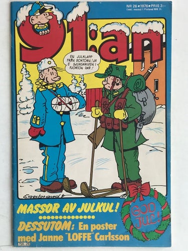 91:an - 1976: 26 VG-FN med poster
